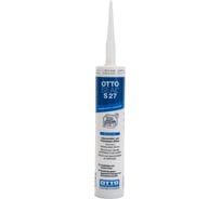Кислотостойкий ацетатный силиконовый герметик OTTO-CHEMIE белый, 310 мл S27/C01