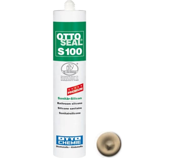 Профессиональный силиконовый герметик OTTO-CHEMIE анемон, 300 мл OS100/C22