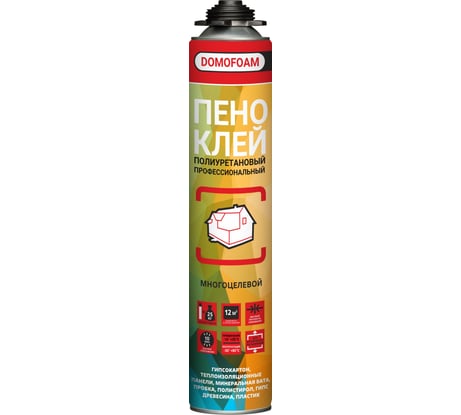 Пено-клей полиуретановый DOMOFOAM профессиональный, многоцелевой 9782099