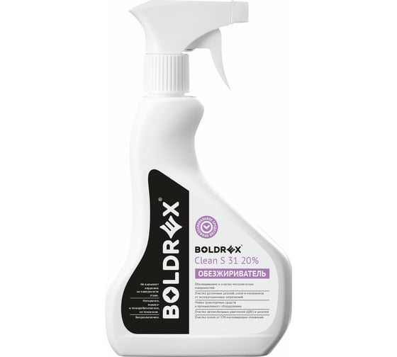 Обезжириватель на водной основе BOLDREX Cleaner S 31 20% 0,5 кг 3105 3105-СН