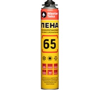 Пена полиуретановая МАСТЕР ТЕKS 65 ПРО 0,825 всесезонная 9413554