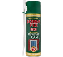 Монтажная пена SOMA FIX ручная, 300 мл (18 л выход), всесезонная 61874002