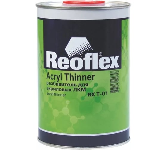 Разбавитель для акриловых ЛКМ Reoflex 0,5 л RX T-01/500 1