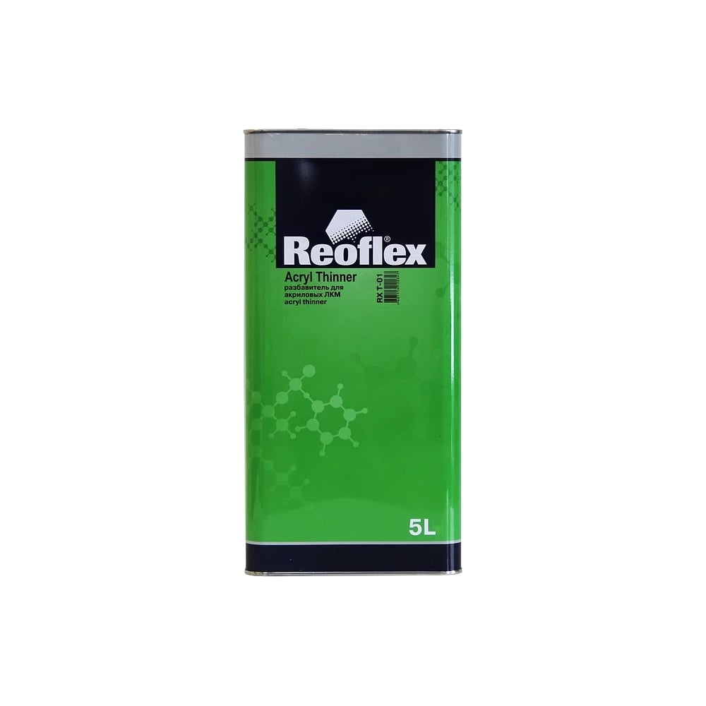 Разбавитель для акриловых ЛКМ Reoflex 5 л RX T-01/5000 - выгодная цена ...
