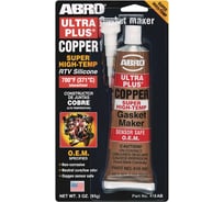 Силиконовый герметик Abro CША медный 85г 418AB