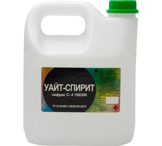 Уайт-спирит НЕФТЕХИМИК 3л УТ3000