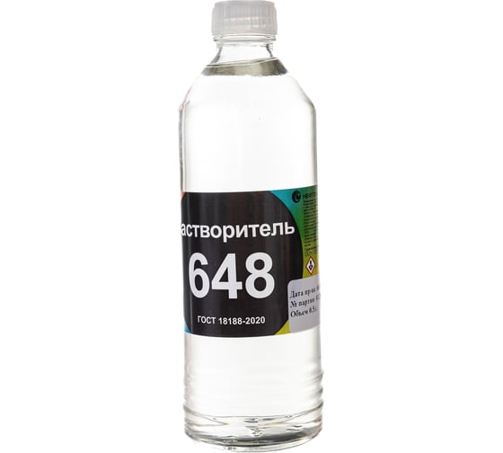 Растворитель НЕФТЕХИМИК 648 0,5л 648500