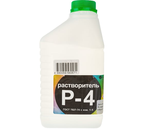Растворитель НЕФТЕХИМИК Р-4 1л 41000