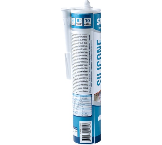 Герметик санитарный SMOLA SILICONE 100 прозрачный, 300 мл 04-1-1-001