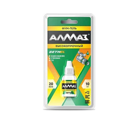 Фум-гель Aлмаз «Алмаз» высокопрочный 10 г AG-552 1