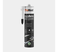 Высокомодульный мс-полимерный клей-герметик ProMast Clearfix, прозрачный MSP145R00N