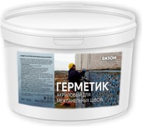 Герметик для межпанельных швов Бизон 4кг 904104