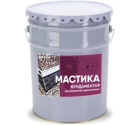 Фундаментная мастика Бизон 20 л 901120