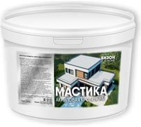 Кровельная мастика-герметик Бизон 4 кг 904404