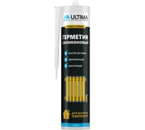 Силиконовый герметик термостойкий ULTIMA High Temp, красный, 240 мл (уп- 12шт) ULTI22240