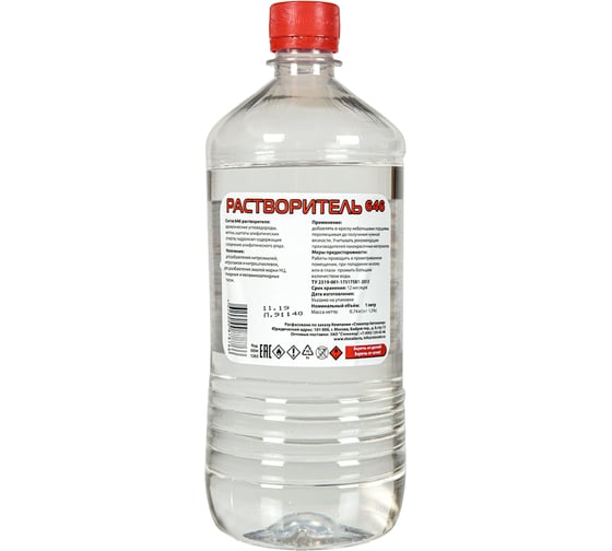 Растворитель PRO.STO 646, 1 л ТУ 2319-001-17517581-2013 003-00001