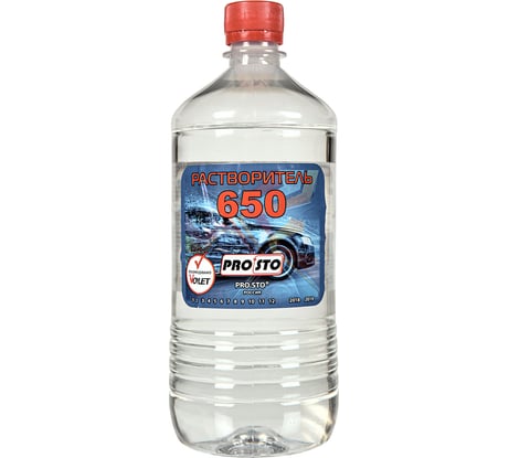 Растворитель PRO.STO 650, 1 л ТУ 2319-001-17517581-2013 003-00232
