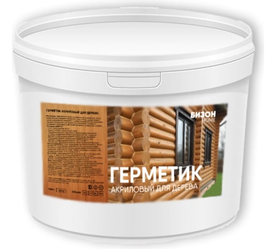 Герметик для дерева Бизон 8кг 904208