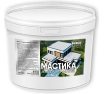 Кровельная мастика-герметик Бизон 8 кг 904408