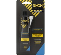 Герметик Экон силикон. санитарн. прозрачн. 60 мл 3040014