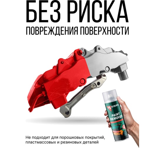 Смывка краски для автомобилей KERRY KR-610