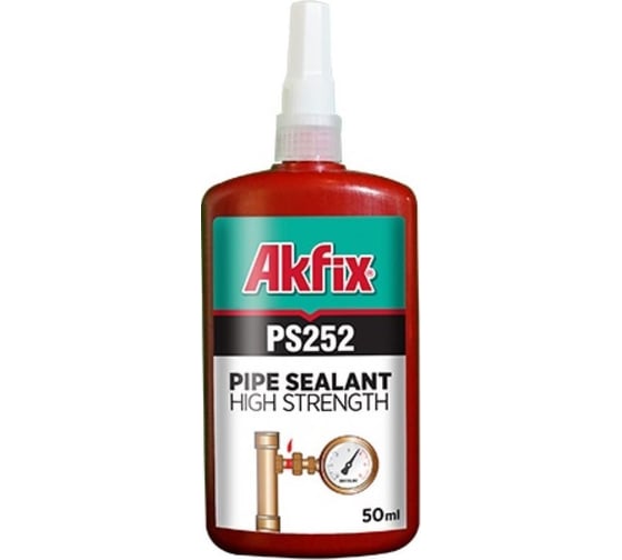 Высокотемпературный анаэробный резьбовой герметик высокой прочности Akfix PS252 50 мл, PS252_01