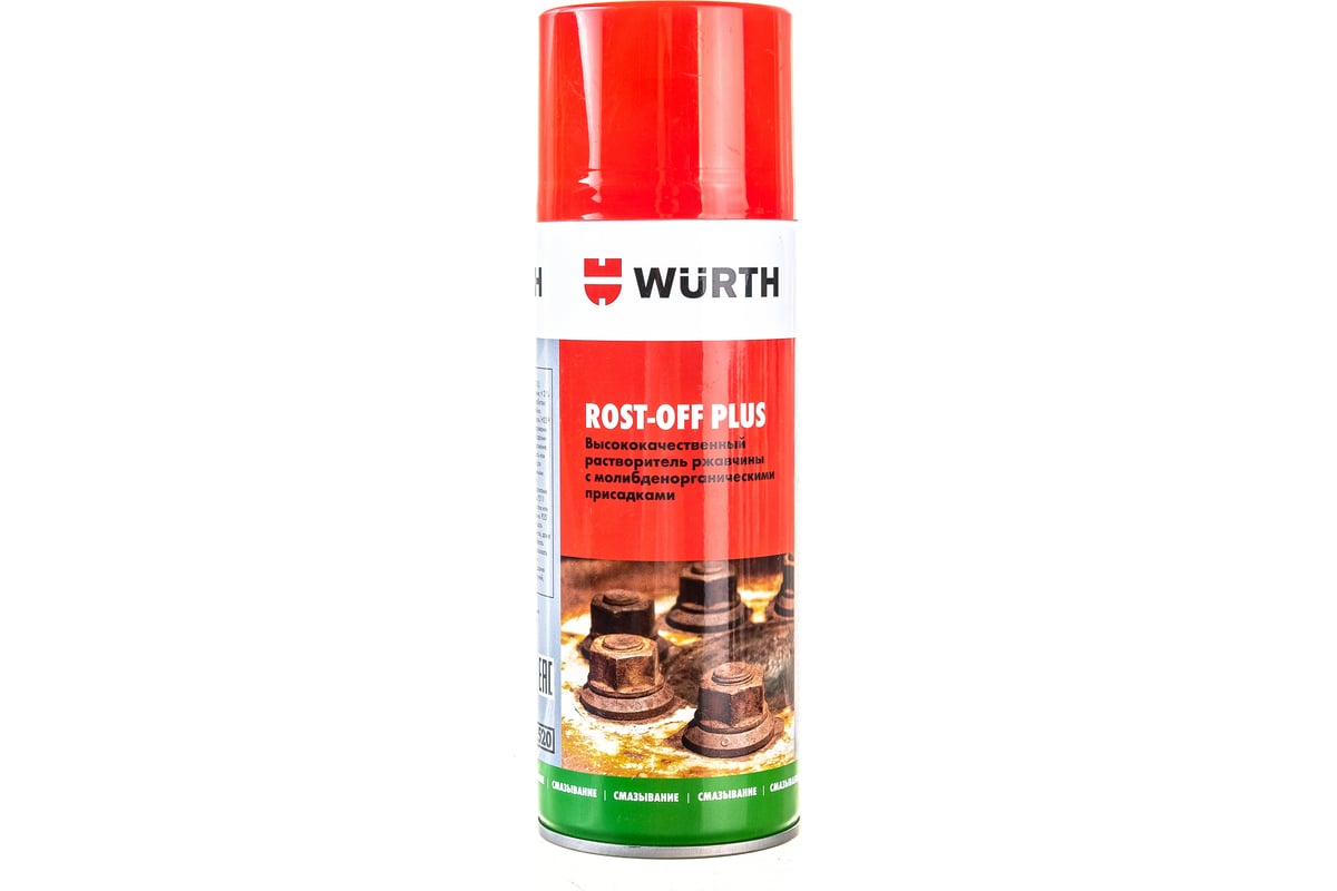  растворитель ржавчины Wurth ROST-OFF-PLUS-400МЛ 0890200004053 12 .