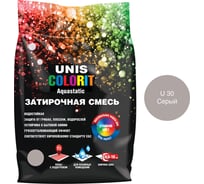 Затирка UNIS Colorit серый 2 кг 11602904