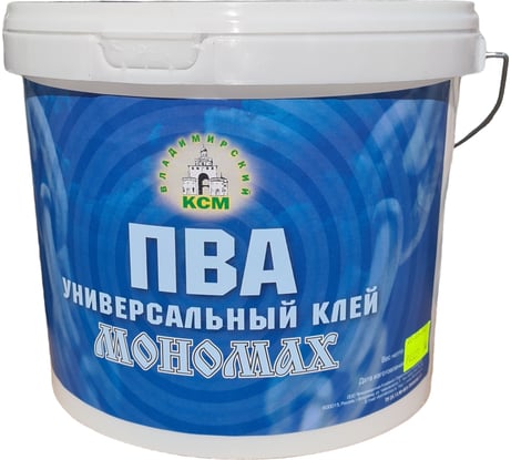 Универсальный клей Мономах ПВА 5л 2пвау5б