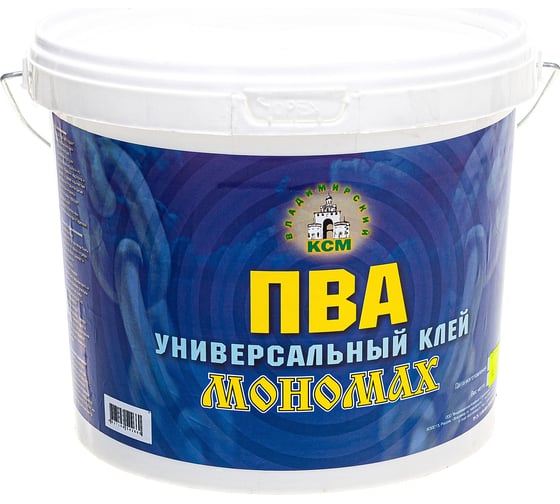 Универсальный клей Мономах ПВА 5л 2пвау5б