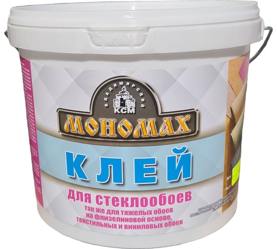 Клей для стеклообоев Мономах 5л 2кст5б 1