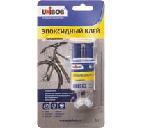 Эпоксидный клей UNIBOB 6 г блистер 211800