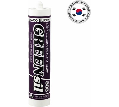 Герметик силиконовый DAWOOSIL Greensil 808 слоновая кость SSG-001 IV