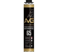 Монтажная пена AVG 65 профессиональная, от +5 до +35 градусов AVG 65 лето