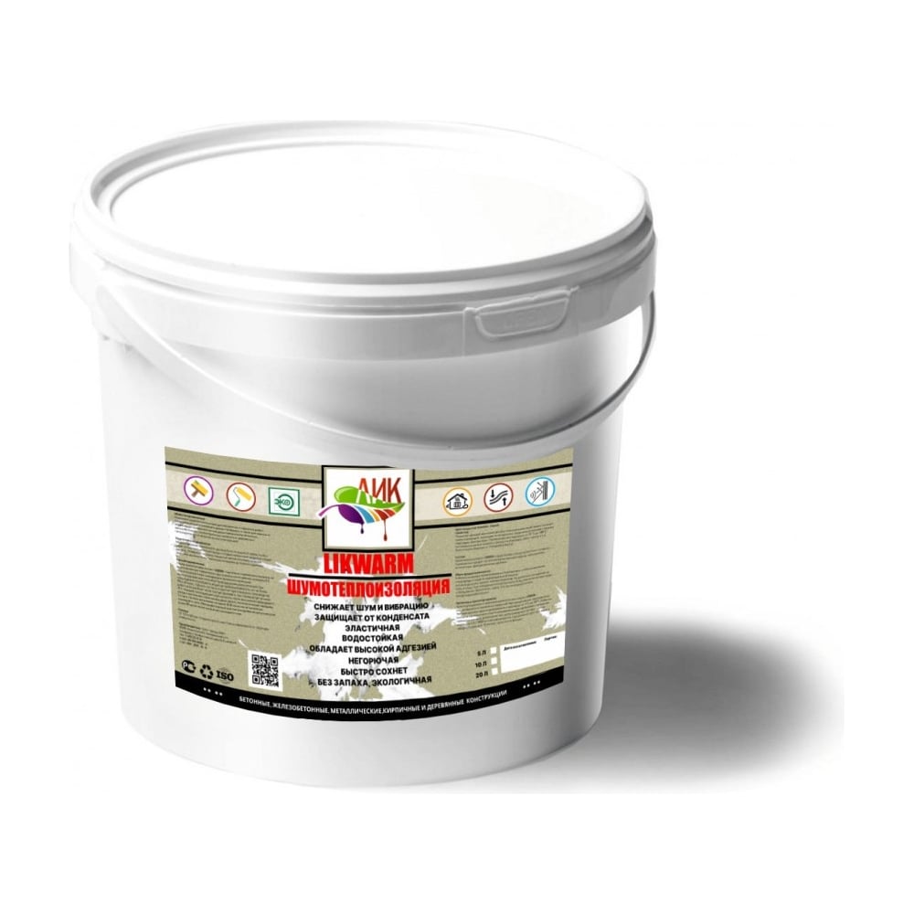 Тепло-шумоизоляция жидкая ЛИК 10 л TeploShumo10 - выгодная цена, отзывы ...
