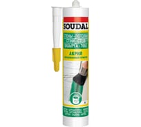 Окрашиваемый герметик SOUDAL серый 300 мл 106489