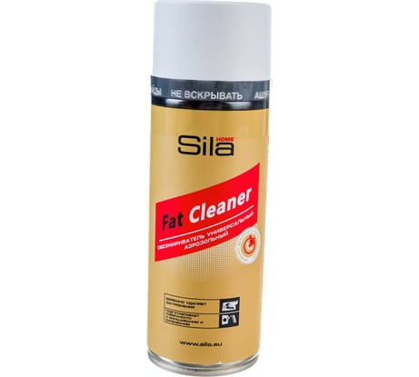 Универсальный аэрозольный обезжириватель Sila HOME Fat Cleaner, 520 мл SILCL01
