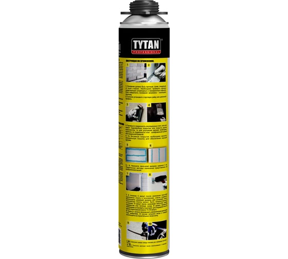 Пено-клей для теплоизоляции TYTAN PROFESSIONAL STYRO всесезонная 753 Профи 750 мл (12) 16048 274823