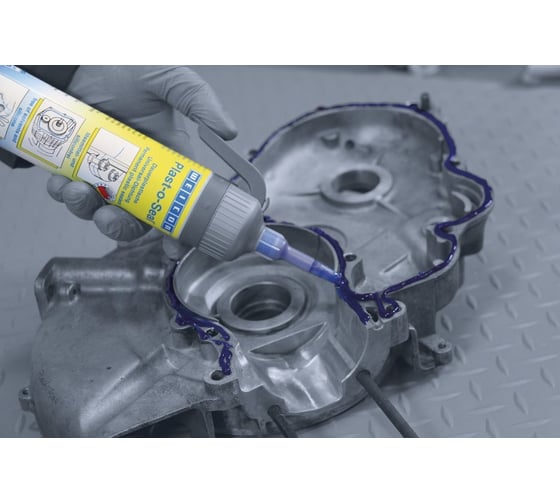 Пластичный материал WEICON Plast o Seal 120 г, эластичный, синий wcn30000120
