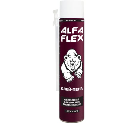 Клей пена ALFAFLEX монтажная, всесезонная 756795