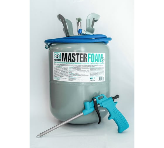 Утеплитель напыляемый пенополиуретановый MASTERFOAM 13 л 5818 1