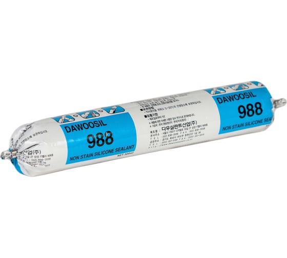 Герметик силиконовый DAWOOSIL 988 серый SSOS-001G