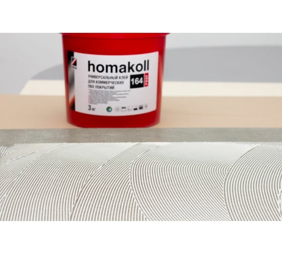Клей Homakoll 164 Prof, для коммер. линолеума, 300-350 г/м2, 10 кг 54676