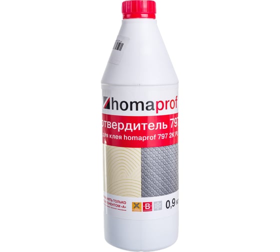 Клей Homakoll 797 PU 2К, 6.09+0.91 кг, 450-1200 г/м2, 7 кг 85218