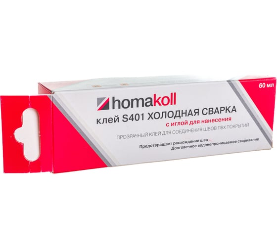 Клей холодная сварка Homakoll S401, морозостойкий, 25-30 п.м., 60 г 19667