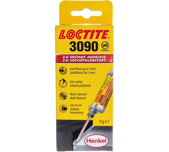 Двухкомпонентный клей с высокой заполняющей способностью LOCTITE 3090, 10гр + 1гр 1379599