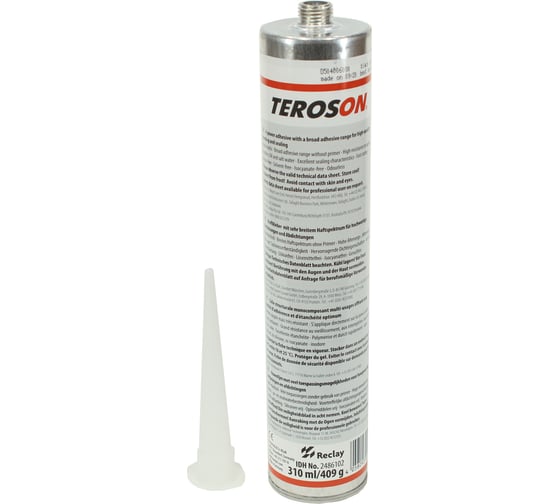 Клей-герметик TEROSON MS 9220, конструкционный, черный, 310 мл 2486102