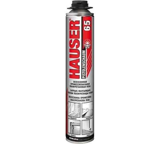 Монтажная пена TYTAN PROFESSIONAL HAUSER ПРОФИ 740 мл, всесезонная 272842