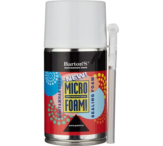 Пена монтажная BARTON'S MICROfoam, 250  мл BR149
