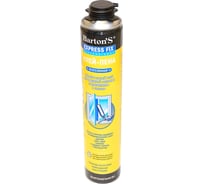 Клей-пена BARTON'S всесезонная, EXPRESS FIX для откосов и подоконников, 750 мл BR282